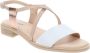 Nerogiardini Platte sandalen voor vrouwen White Dames - Thumbnail 11