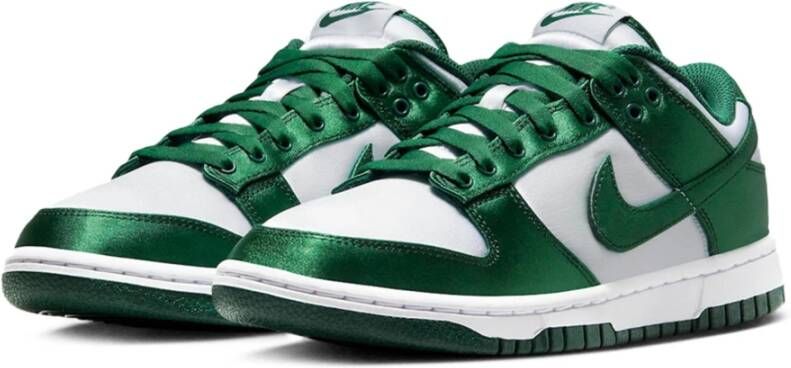 Nike Michigan State Dunk Low Sneaker Green Dames