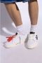 Off White Pijl Geborduurde Canvas Lage Sneakers Multicolor Heren - Thumbnail 9
