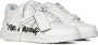 Off-White Out Of Office "For Walking" leren sneakers Wit - Thumbnail 3
