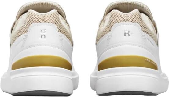 ON Running Comfortabele witte sneakers met beige en groene details Multicolor Heren