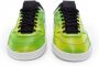 P448 Neon Green Black Metallic Sneakers Yam Green Heren - Thumbnail 7