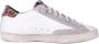 P448 Witte Leren Sneakers met Luipaardprint Multicolor Dames - Thumbnail 4