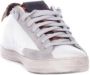 P448 Witte Leren Sneakers met Luipaardprint Multicolor Dames - Thumbnail 5