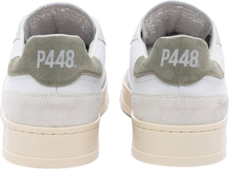 P448 Witte Sneakers White Heren