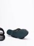 PATRIZIA PEPE Stijlvolle platte sandalen in zwart Black Dames - Thumbnail 4