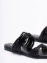 PATRIZIA PEPE Stijlvolle platte sandalen in zwart Black Dames - Thumbnail 5