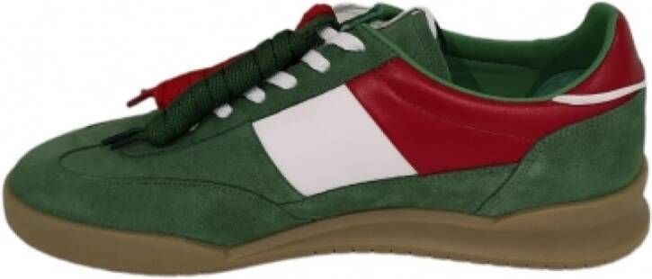 Paul Smith Italiaanse Vlag Leren Sneakers Olympische Spelen Multicolor Heren
