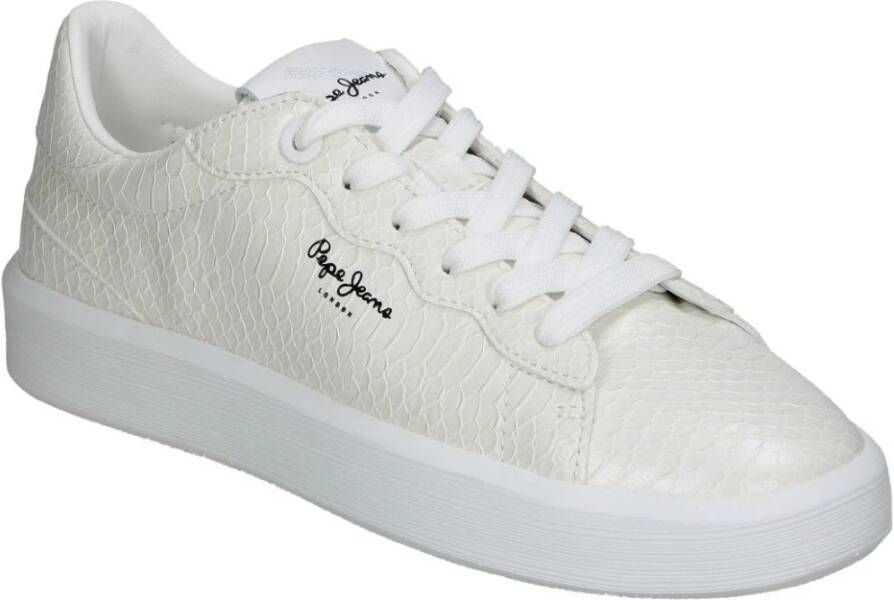 Pepe Jeans Modieuze Sportschoenen White Dames
