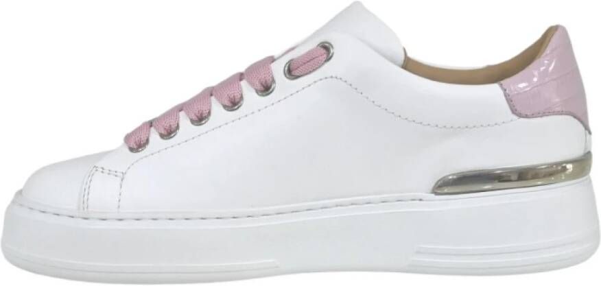 Philipp Plein Witte en Roze Sneakers Multicolor Dames
