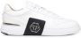 Philipp Plein Witte Sneakers 98%Cotton 2%Elastan White Heren - Thumbnail 8