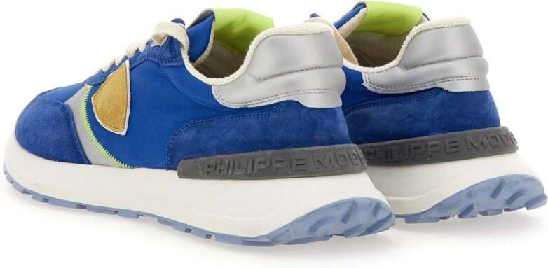 Philippe Model Paris Sneakers voor Moderne Stijl Blue Heren