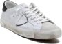 Philippe Model Witte Leren Sneakers met Iconisch Zij Schild White Heren - Thumbnail 4