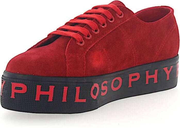 Philosophy di Lorenzo Serafini Budapester Sneakers Rood Dames