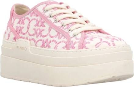 pinko Sneakers Pink Dames