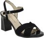 Pitillos Elegante High Heel Sandalen Black Dames - Thumbnail 5