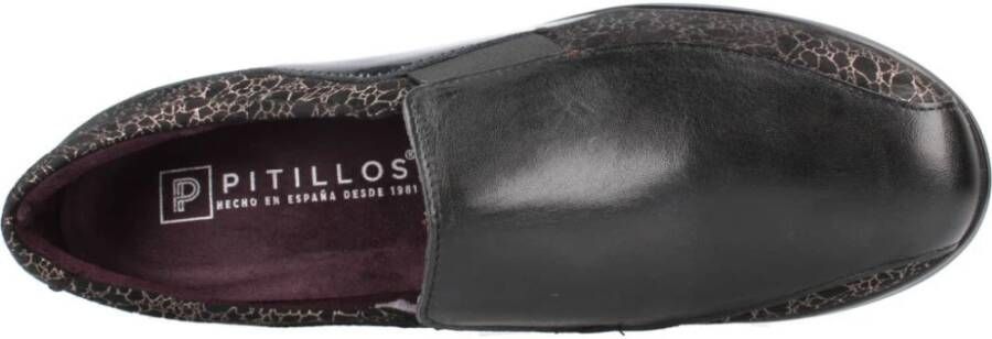 Pitillos Stijlvolle loafers voor dames voor elke gelegenheid Black Dames
