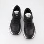Prada Leren en Re-Nylon sneakers Black Heren - Thumbnail 6