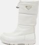 Prada Vintage Pre-owned Leather boots White Dames - Thumbnail 2