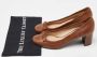 Prada Vintage Pre-owned Leather heels Brown Dames - Thumbnail 9
