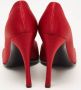 Prada Vintage Pre-owned Satin heels Red Dames - Thumbnail 5