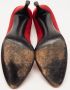 Prada Vintage Pre-owned Satin heels Red Dames - Thumbnail 6