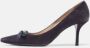 Prada Vintage Pre-owned Suede heels Blue Dames - Thumbnail 2