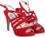Prada Vintage Pre-owned Suede sandals Red Dames - Thumbnail 3
