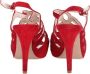 Prada Vintage Pre-owned Suede sandals Red Dames - Thumbnail 4