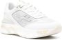 Premiata Witte Sneakers Ronde Neus Logo Patch White Dames - Thumbnail 10