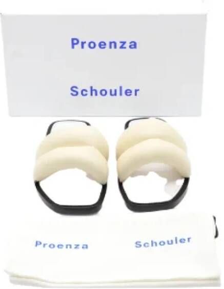 Proenza Schouler Pre-owned Leather sandals Beige Dames