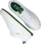Puma Klassieke Court Sneaker met Groene en Gouden Accenten White Heren - Thumbnail 9
