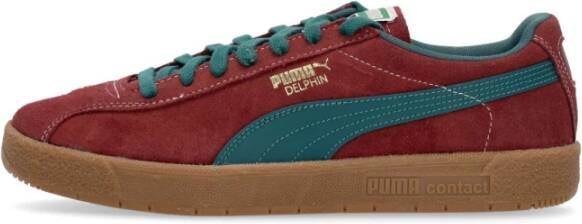 Puma Delphin Lage Sneaker voor Heren Bruin Heren