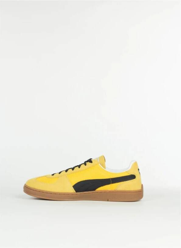 Puma Stijlvolle Team OG Sneakers Yellow Heren