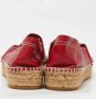 Ralph Lauren Pre-owned Leather flats Red Dames - Thumbnail 5