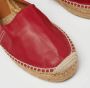 Ralph Lauren Pre-owned Leather flats Red Dames - Thumbnail 7