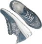 Remonte Blauwe Sneakers met Bladerenmotief voor Dames Blue Dames - Thumbnail 12
