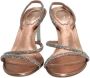 René Caovilla Pre-owned Satin sandals Pink Dames - Thumbnail 4