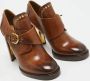 Salvatore Ferragamo Pre-owned Leather boots Brown Dames - Thumbnail 4