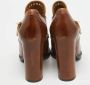 Salvatore Ferragamo Pre-owned Leather boots Brown Dames - Thumbnail 5