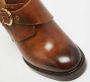 Salvatore Ferragamo Pre-owned Leather boots Brown Dames - Thumbnail 7