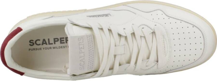 Scalpers Casual Stijl Sneakers White Heren