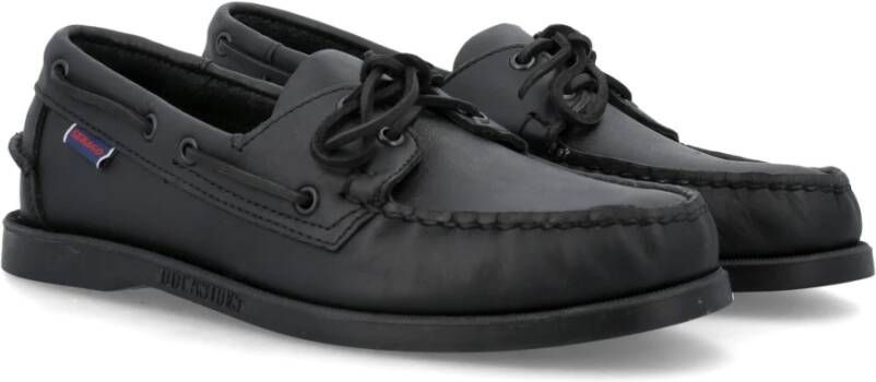 Sebago Shoes Black Heren