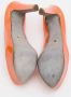 Sergio Rossi Pre-owned Leather heels Orange Dames - Thumbnail 6