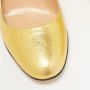 Sergio Rossi Pre-owned Leather heels Yellow Dames - Thumbnail 7