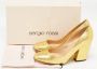 Sergio Rossi Pre-owned Leather heels Yellow Dames - Thumbnail 9