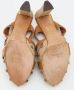 Sergio Rossi Pre-owned Leather sandals Brown Dames - Thumbnail 6
