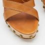 Sergio Rossi Pre-owned Leather sandals Brown Dames - Thumbnail 7