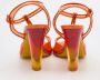 Sergio Rossi Pre-owned Leather sandals Orange Dames - Thumbnail 5