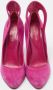 Sergio Rossi Pre-owned Suede heels Pink Dames - Thumbnail 3